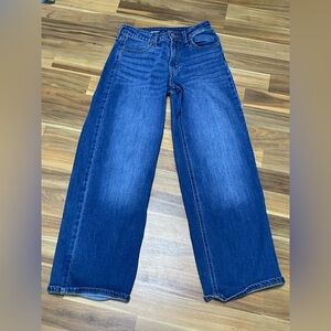 Old Navy Women's Blue Flare & Wide Leg Jeans